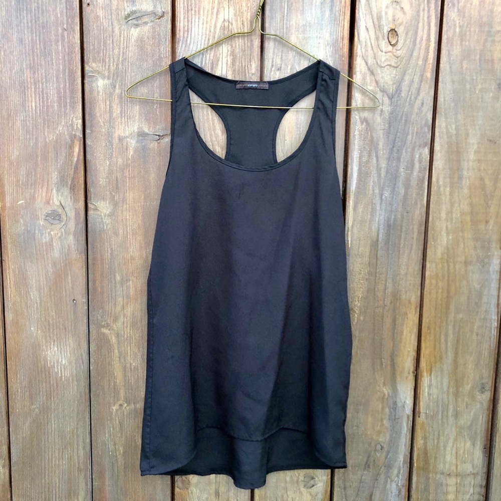 Nordstrom Soprano Simple Black Top